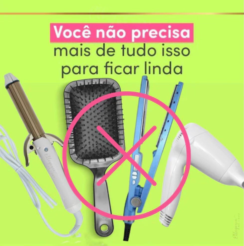 Escova Alisadora 5 em 1 Smart Hair Pro Style